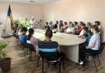 Ședințele din august cu populația din Crocmaz, Palanca și Grădinița 2022