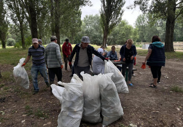 Curățim malurile Nistrului la Cioburciu și Răscăieți