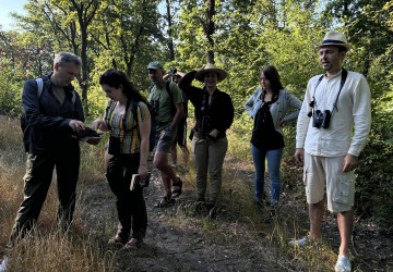 Vizită de studiu la Grădina Moldovei