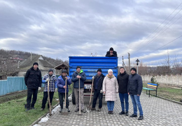 Panoul hărții turistice de la Lozova